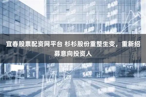宜春股票配资网平台 杉杉股份重整生变，重新招募意向投资人